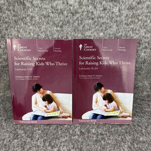 ✅Secrets For Raising Kids Who Thrive 2 Volume Lecture Transcript PB Books ✅No CD